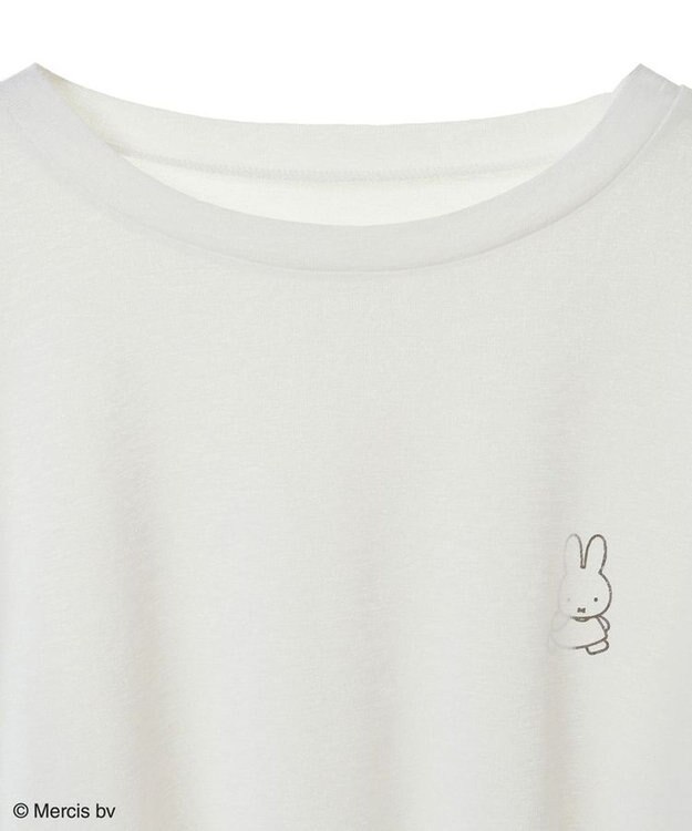 Green Parks Ｍｉｆｆｙ／袖配色シアーープルオーバー White