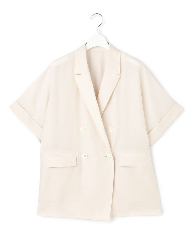 23区 【先行予約】シアータンブラー ダブルジャケット ベージュ系