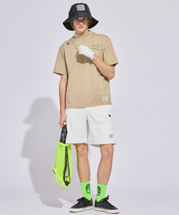 PW CIRCULUS 【MEN】ワッフルショーツ 2026年モデル ゴルフ ホワイト系