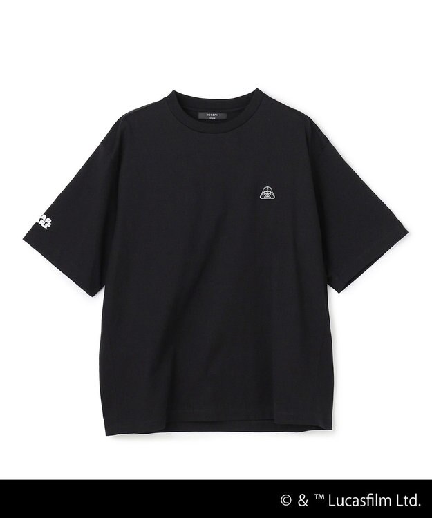JOSEPH HOMME 【WEB限定】【スター・ウォーズ 】 JOSEPH HOMME スター・ウォーズ / リラックスフォルム クルーネックワッペンＴシャツ ブラック系