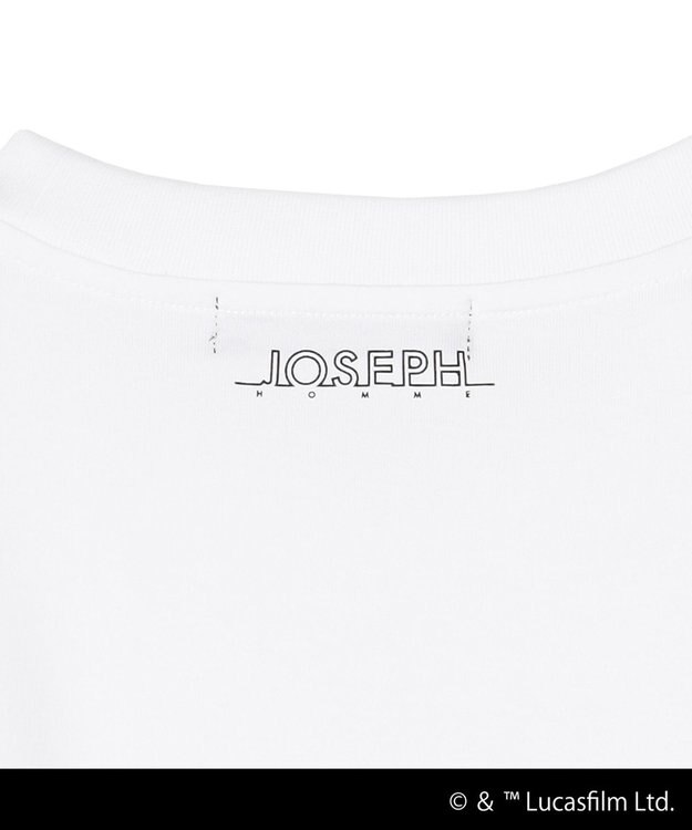 JOSEPH HOMME 【WEB限定】【スター・ウォーズ 】 JOSEPH HOMME スター・ウォーズ / リラックスフォルム クルーネックワッペンＴシャツ ホワイト系