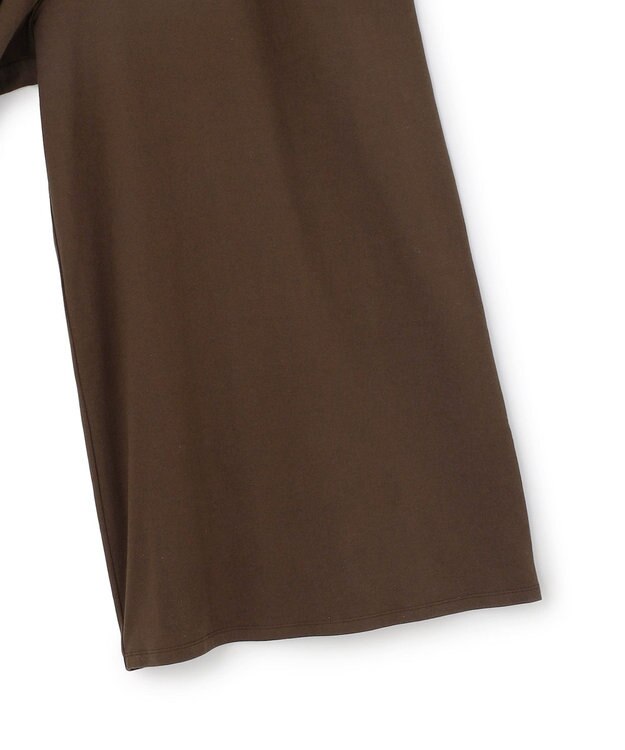 uncrave プレーンジャージー オールインワン ブラウン