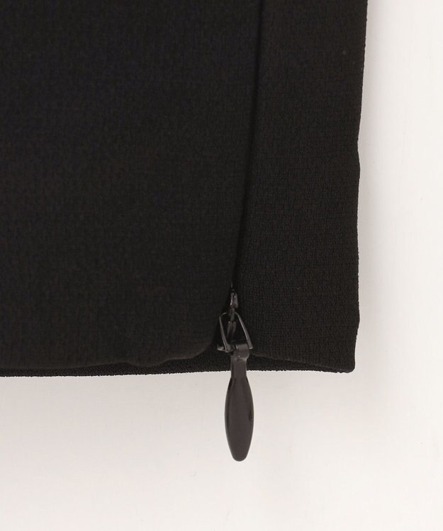 GRACE CONTINENTAL ダブルクロススリムパンツ ブラック