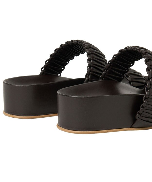 JOSEPH ブレイドレザー　サンダル Cocoa