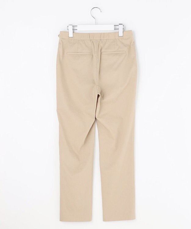 J.PRESS LADIES 【WEB限定カラーあり】セルロースリネンストレッチ テーパード パンツ ベージュ系