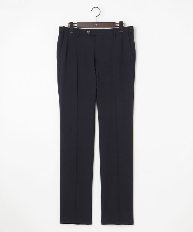 JOSEPH ABBOUD 【驚きの多機能】ドライサッカー パンツ ネイビー系