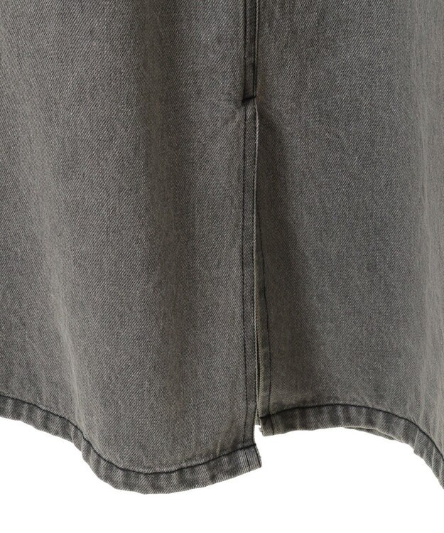 CRAFT STANDARD BOUTIQUE ２Ｗａｙデニムジャンパースカート Gray