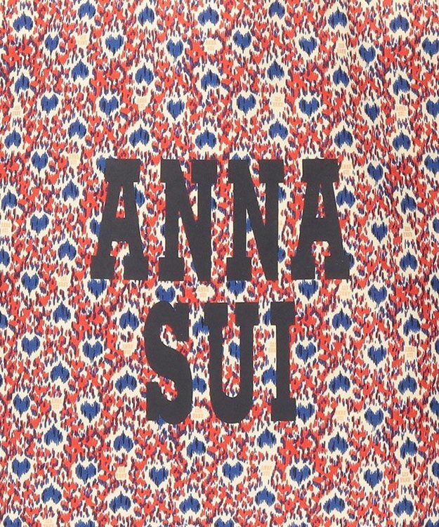 ANNA SUI アップサイクルトート アカ