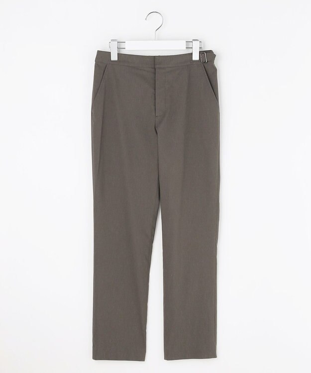 J.PRESS LADIES 【WEB限定カラーあり】セルロースリネンストレッチ テーパード パンツ スレート系