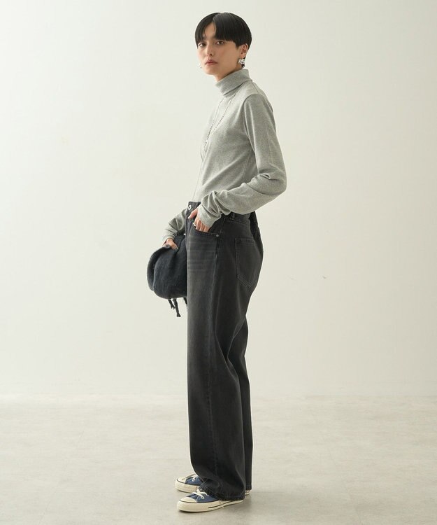 AMERICAN HOLIC タートルカットプルオーバー2 Light Gray Mixture