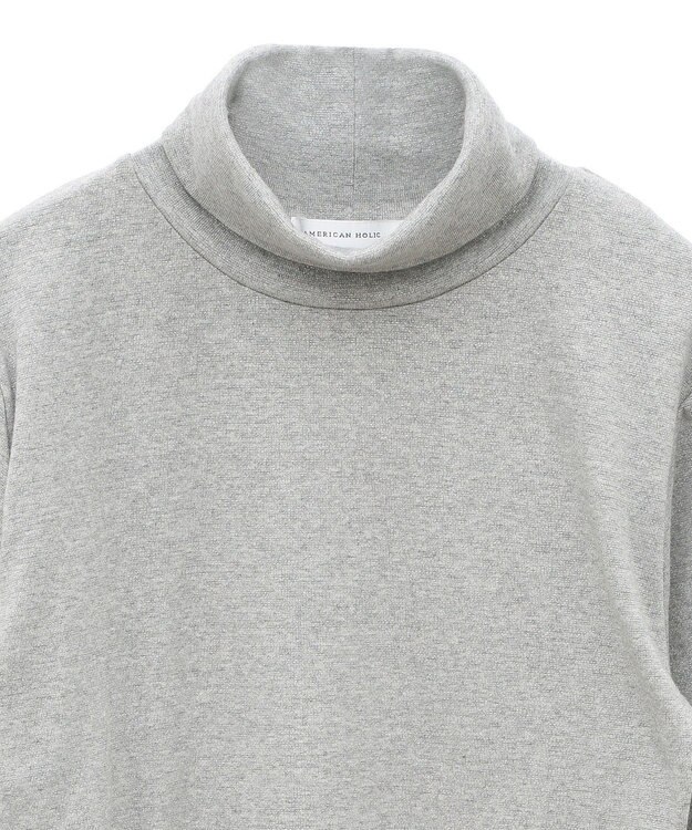 AMERICAN HOLIC タートルカットプルオーバー2 Light Gray Mixture