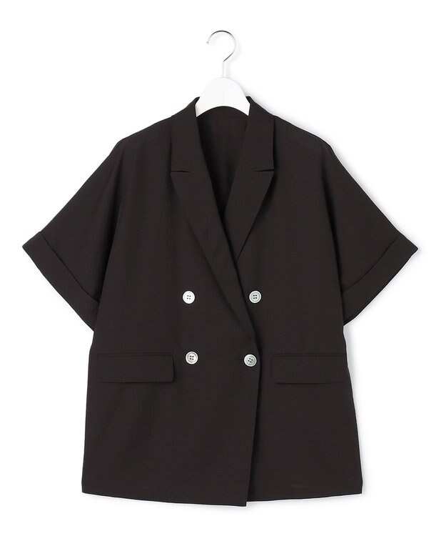 23区 【先行予約】シアータンブラー ダブルジャケット ブラック系