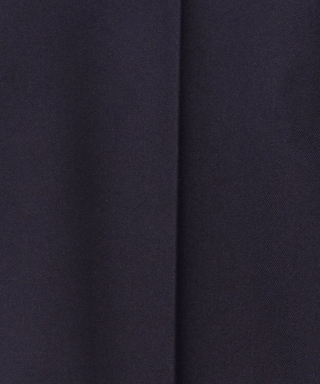 23区 【洗える】ウォームストレッチ テーパード パンツ ネイビー系