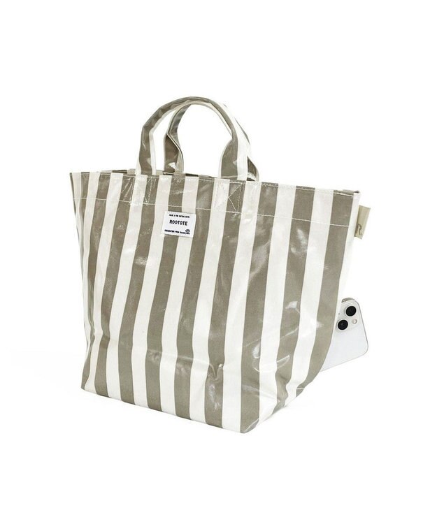 ROOTOTE 3531【ルートート】EU.デリ.ラミネート-W 04：グレー・ホワイト