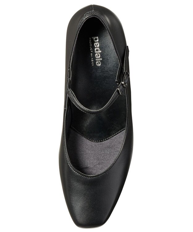 ASICS WALKING ペダラウォーキングシューズ 2E ヒール高5.0cm ブラック系