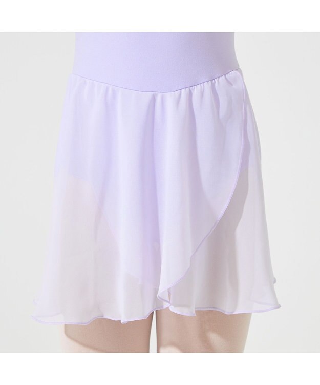 Chacott スカート付レオタード ラベンダー