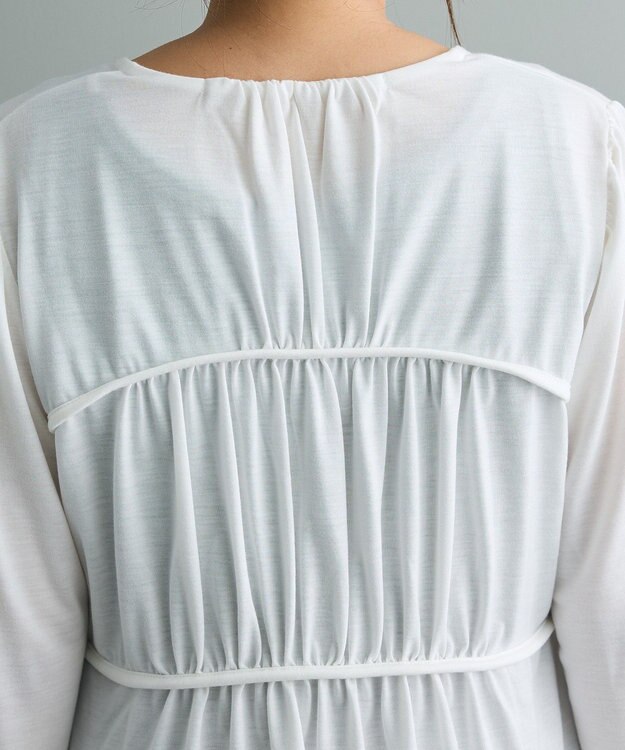 CRAFT STANDARD BOUTIQUE ドロストギャザープルオーバー Off White