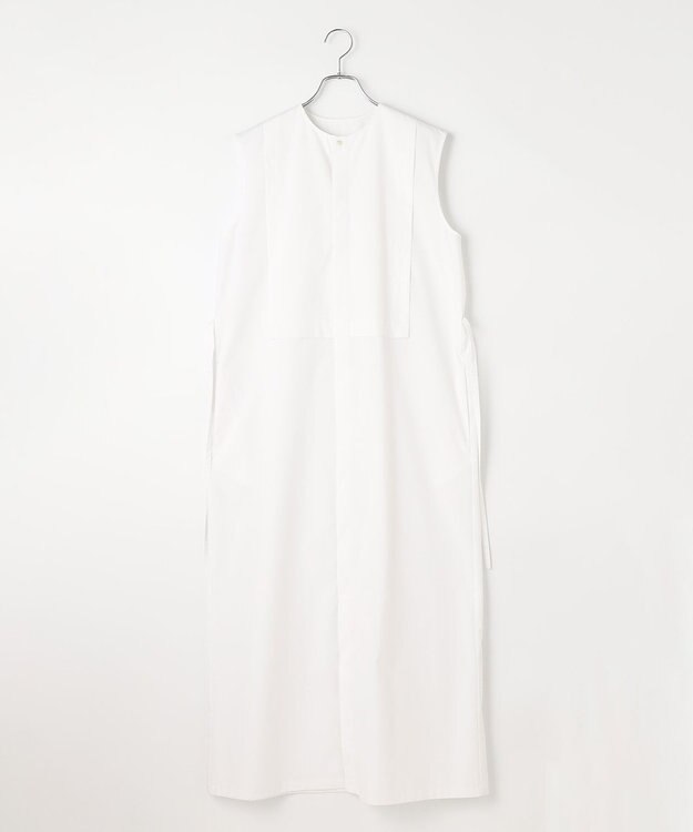 #Newans 【ANSWER for モダンベーシック】ビブヨークデザインワンピース ホワイト系