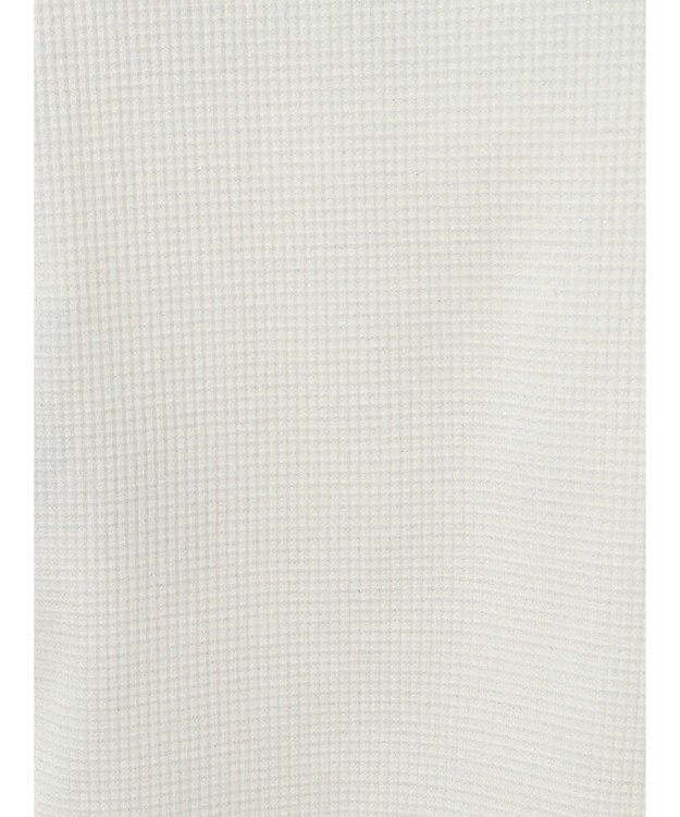 Green Parks カップ付きアシンメトリーラメタンクトップ Off White