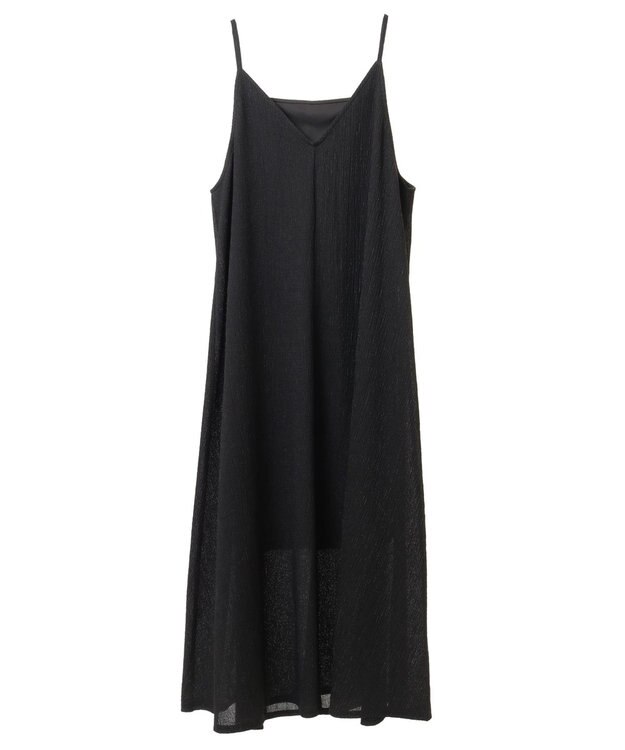 Green Parks BEST PRICE 表面感カットキャミワンピース Gray