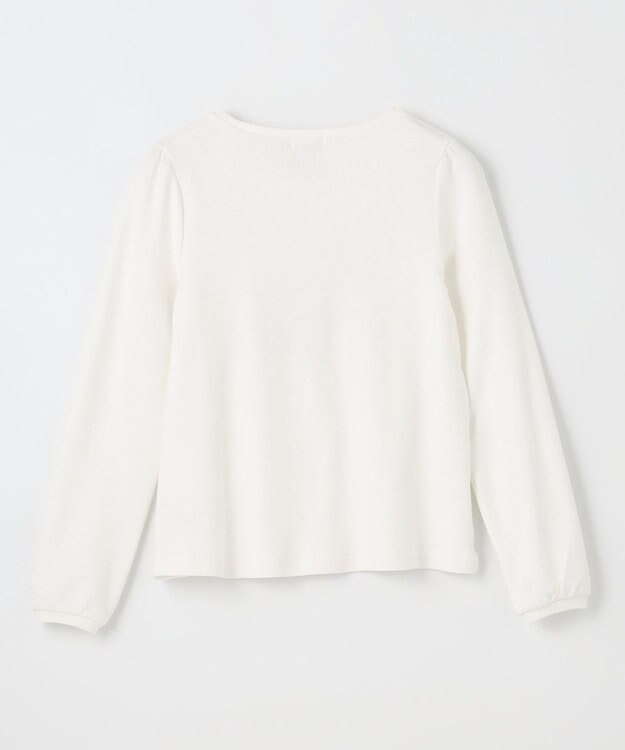 ANY KIDS リボンモチーフ Ｔシャツ オフホワイト