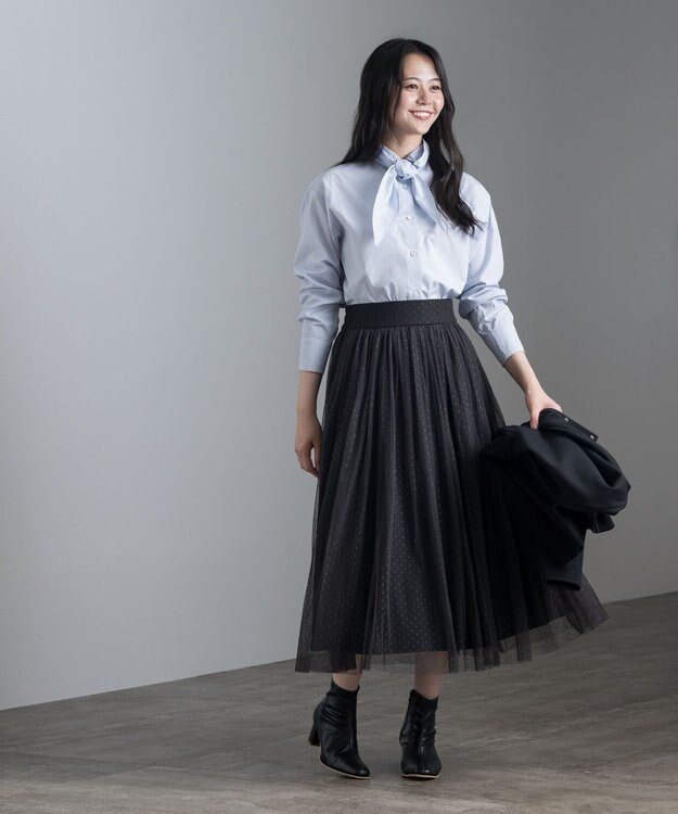 ONWARD Reuse Park 【23区】ブラウス秋冬 ネイビー