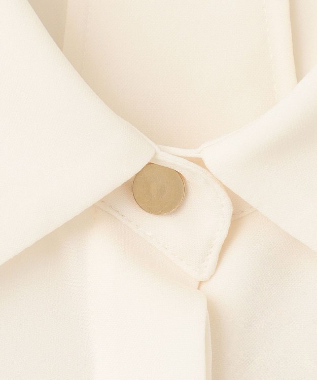 BEIGE， HYACINTH / ショートカラーシャツ Ecru