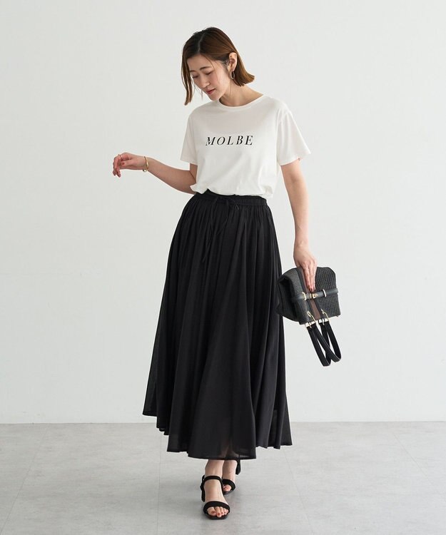 YECCA VECCA 【接触冷感】ロゴTee Off White