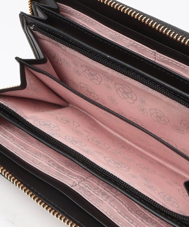 CLATHAS モマン ラウンド長財布 ブラック