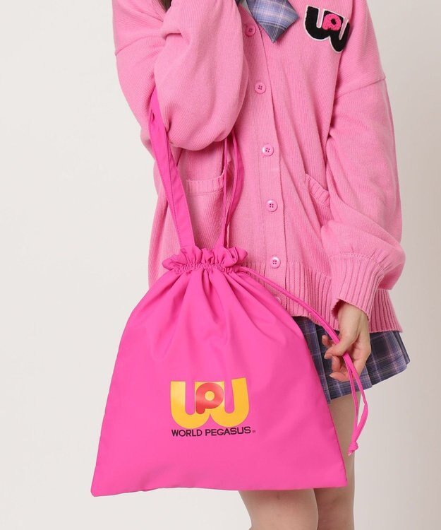 WEGO 【SCHOOLITEM】ワールドペガサスコラボマルチキンチャク Sピンク