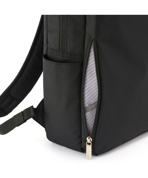 ACE BAGS & LUGGAGE 【洗える背面パッド付】 ace. フィッテムライト リュックサック A4/14インチ収納 20392 エース ブラック