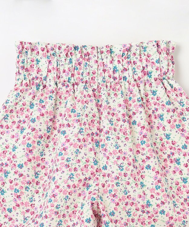 組曲 KIDS 【110-140㎝】サマーガーデン ショートパンツ ローズ系5