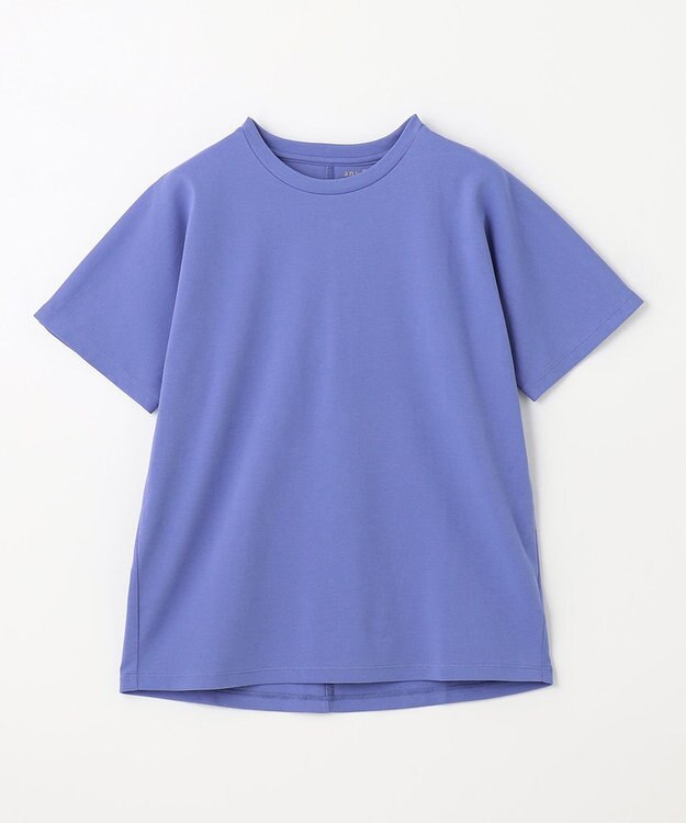 ANY L 【UVケア/接触冷感】プレミアムベーシック半袖Ｔシャツ ブルー