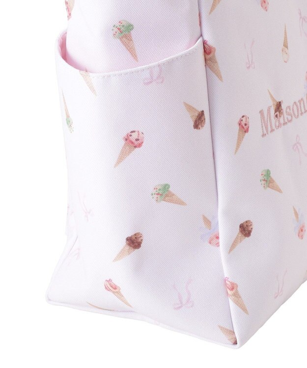 Maison de FLEUR サーティワン　サイドポケットトート Light Pink