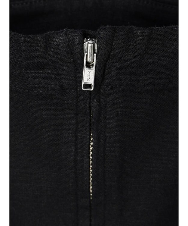 AMERICAN HOLIC リネンブレンドＩラインジャンバースカート Black