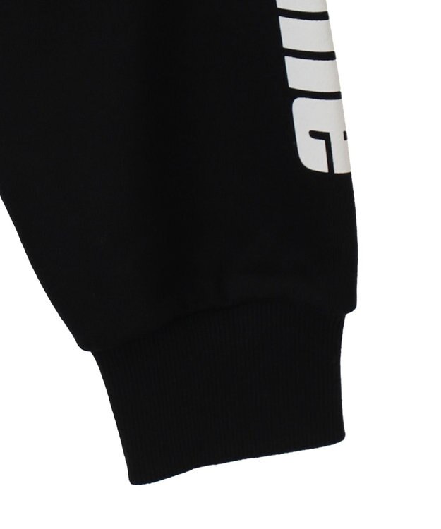 WEGO スターナンバリングショートスウェット ブラック