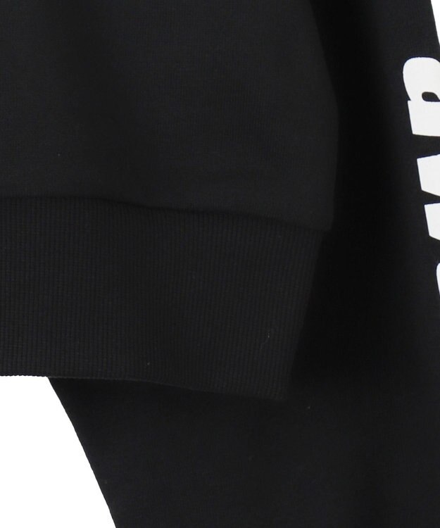 WEGO スターナンバリングショートスウェット ブラック