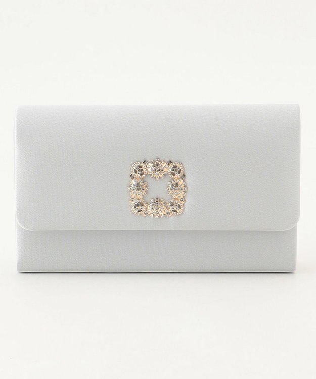 ANY SIS 【2WAY】ストーンバックル ショルダーバッグ シルバー