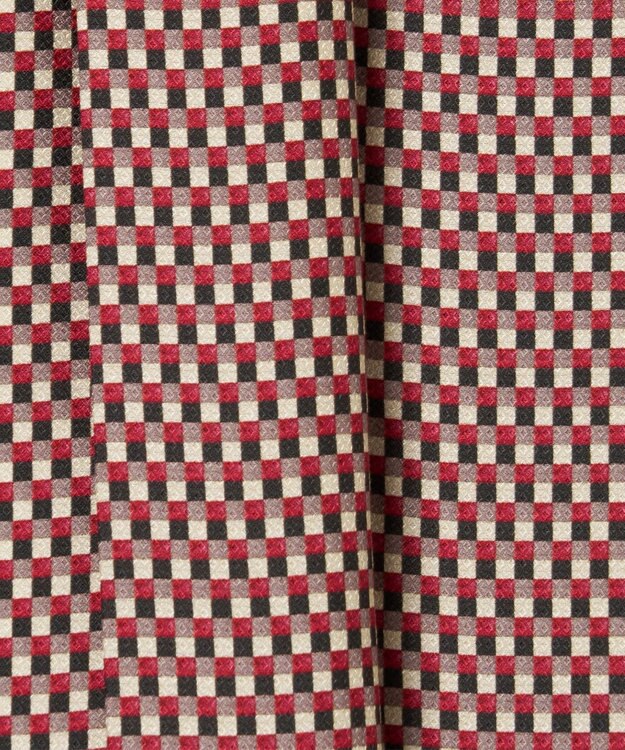 JOSEPH 【洗える】オーバーレイプリント　ブラウス Ruby combo