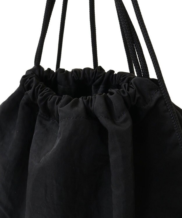 Green Parks ■ＷＩＣＫＥＤ　アイコン刺繍ナップサック Black