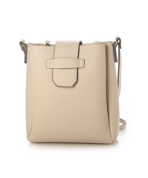 UNBILLION 【テレビ ドラマ着用アイテム】カシュカシュ cachecache / 3つ口縦型ショルダーバッグ アイボリー