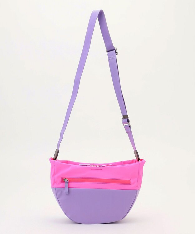 Y'SACCS Y’SACCS×SHIHO　COLONE(コロン）コンビカラーショルダーバッグ ピンク