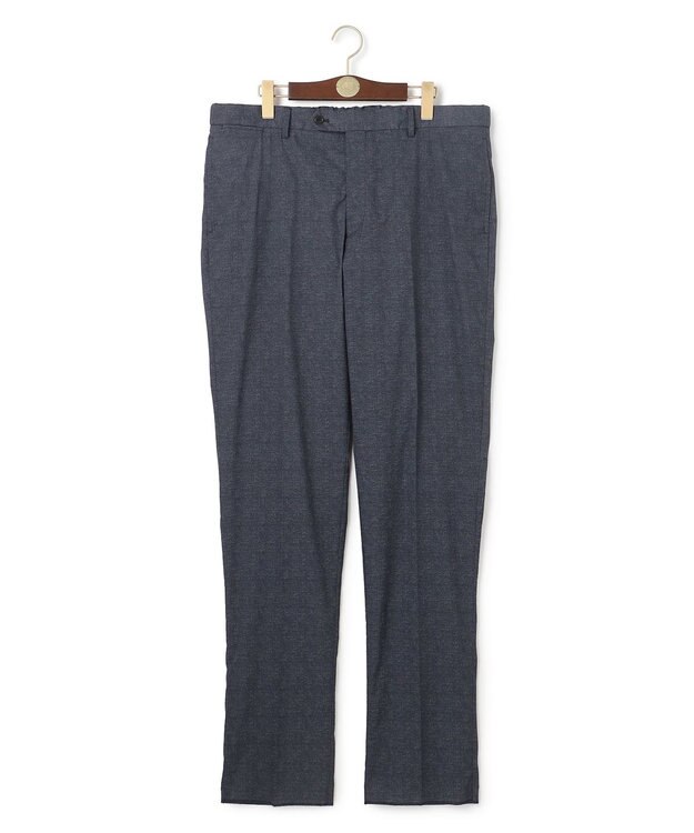 J.PRESS MEN 【KING SIZE / MECHANICAL】【超軽量 / 清涼感 / 洗える】ハイパワーストレッチ リネンルックパンツ_26年モデル ネイビー系8