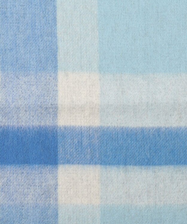 組曲 ウールリバーシブルストール ブルー系