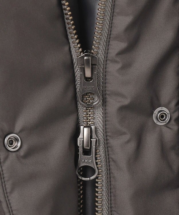 23区 L 【先行予約/WEB&一部店舗限定】ステッチレス フーデット ダウン グレー系