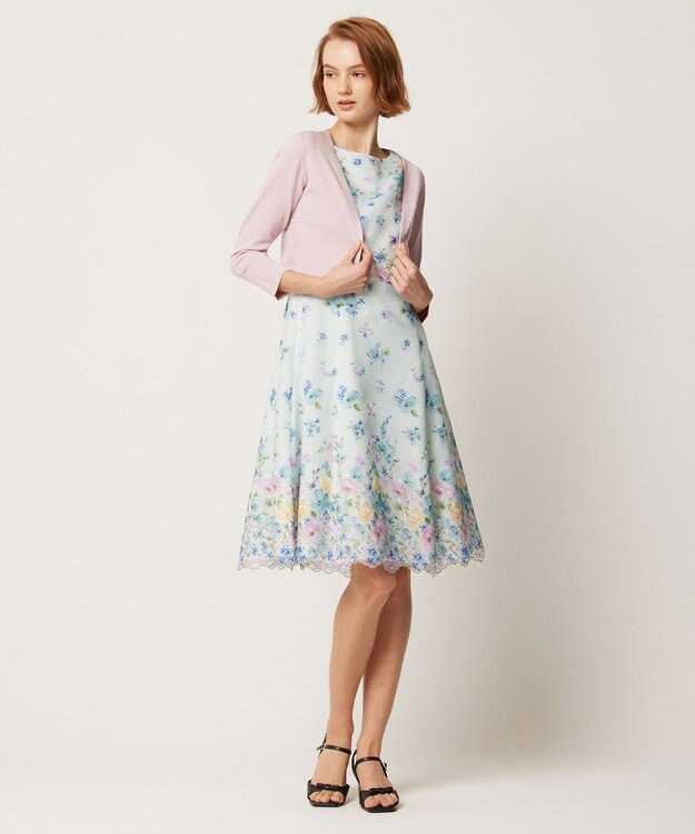 TOCCA 【接触冷感・UVカット・洗える】AIRY BOLERO ボレロ ライトピンク系