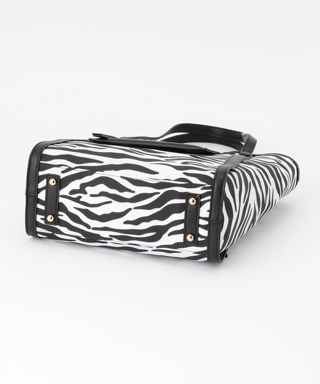 LA BAGAGERIE リサイクルレザー　フラップトート ブルーブラック