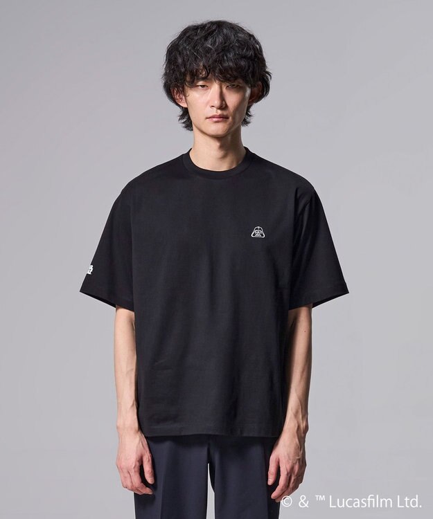 JOSEPH HOMME 【WEB限定】【スター・ウォーズ 】 JOSEPH HOMME スター・ウォーズ / リラックスフォルム クルーネックワッペンＴシャツ ブラック系