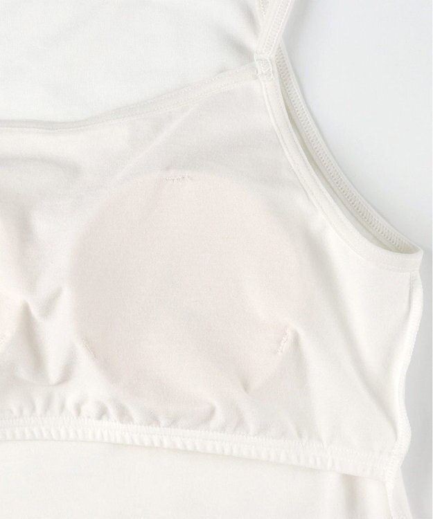 Wing ジュニアブラトップ 吸汗速乾性(身生地部) ズレにくい 【STEP2～3 成長期のバストに】 小学生 中学生 高校生 キャミソール RL5532 ウイング／ワコール アイボリー