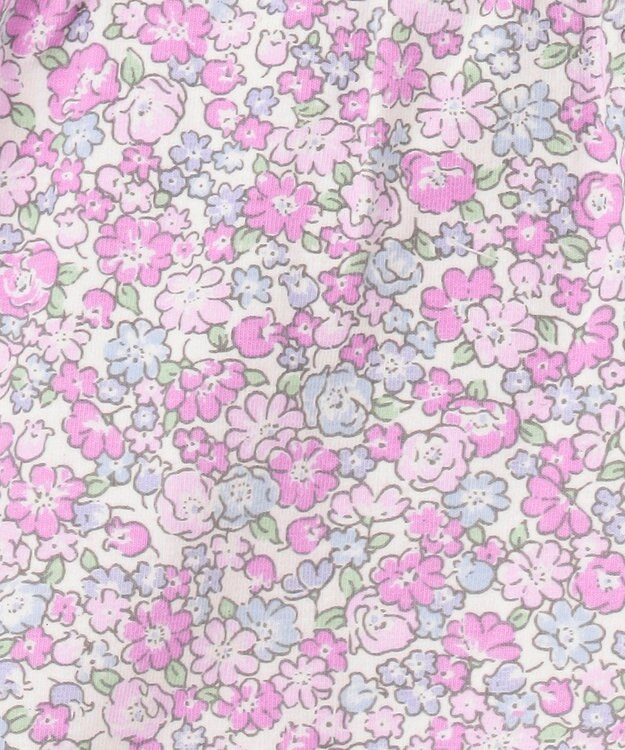 ANY KIDS 一分丈 スパッツ エクリュ系花柄